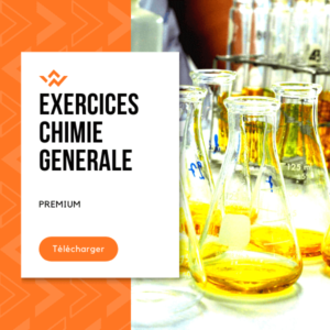 exercices chimie generale pdf